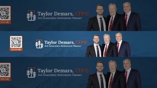 Taylor Demars, CFP® channel banner