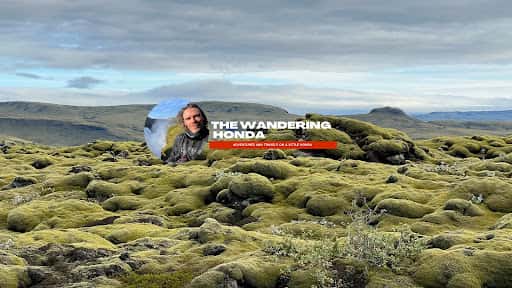 The Wandering Honda channel banner