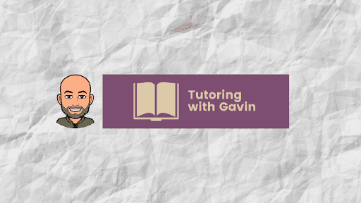 Tutoring with Gavin channel banner