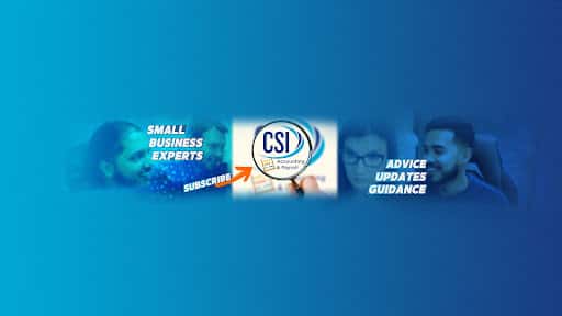 CSI Accounting channel banner