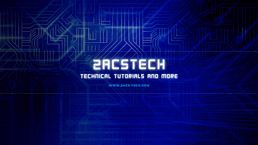 ZacsTech channel banner