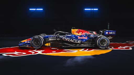 Oracle Red Bull Racing channel banner