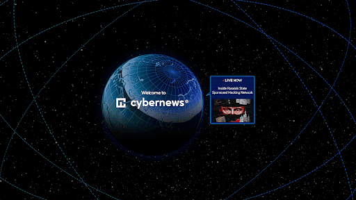 Cybernews channel banner