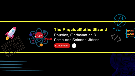 The PhysicsMaths Wizard channel banner