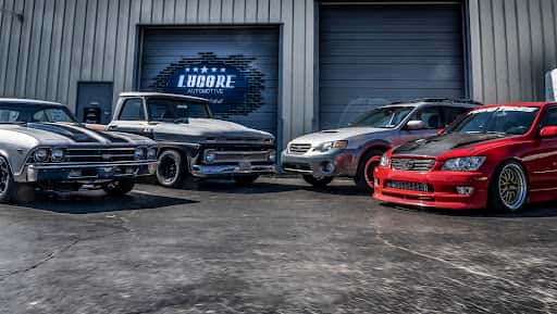 Lucore Auto and LucoreRacing channel banner