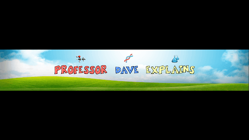 Professor Dave Explains channel banner
