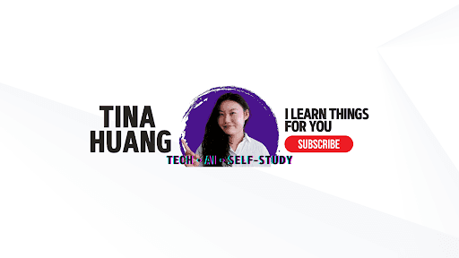 Tina Huang channel banner