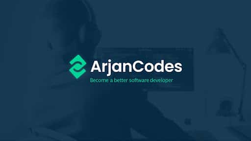 ArjanCodes channel image