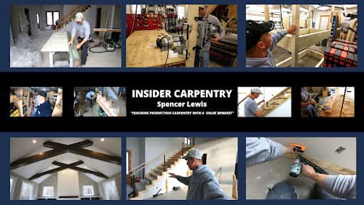 Insider Carpentry - Spencer Lewis channel banner