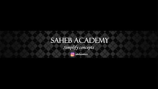 Saheb Academy channel banner