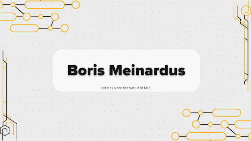 Boris Meinardus channel banner