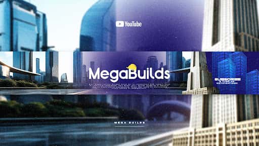 MegaBuilds channel banner