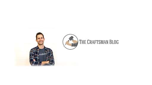 The Craftsman Blog channel banner