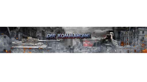 Der Kommandant English channel banner