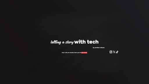 Andres Vidoza channel banner