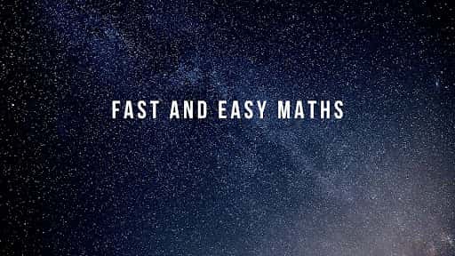 Fast and Easy Maths! channel image