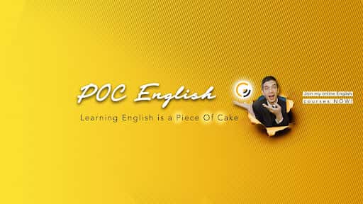 POC English channel banner